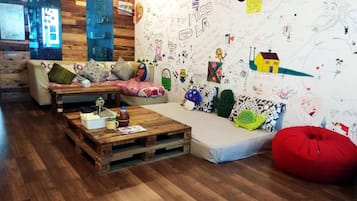 Zona de estar del vestíbulo