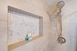 Shower, towels