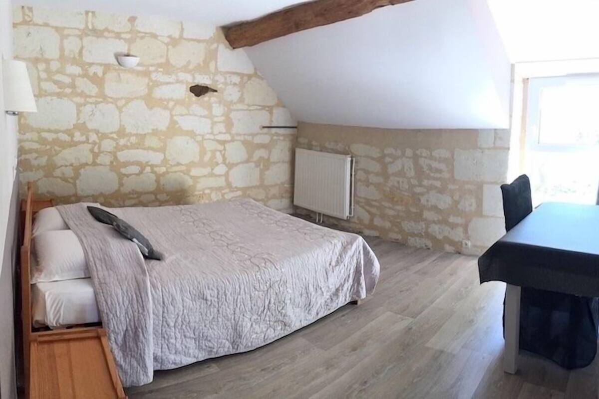 Doppelzimmer (Jasmin) | Individuell dekoriert, individuell eingerichtet, Bügeleisen/Bügelbrett
