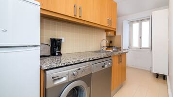 Apartment, 1 Schlafzimmer | Eigene Küche | Großer Kühlschrank, Mikrowelle, Herdplatte