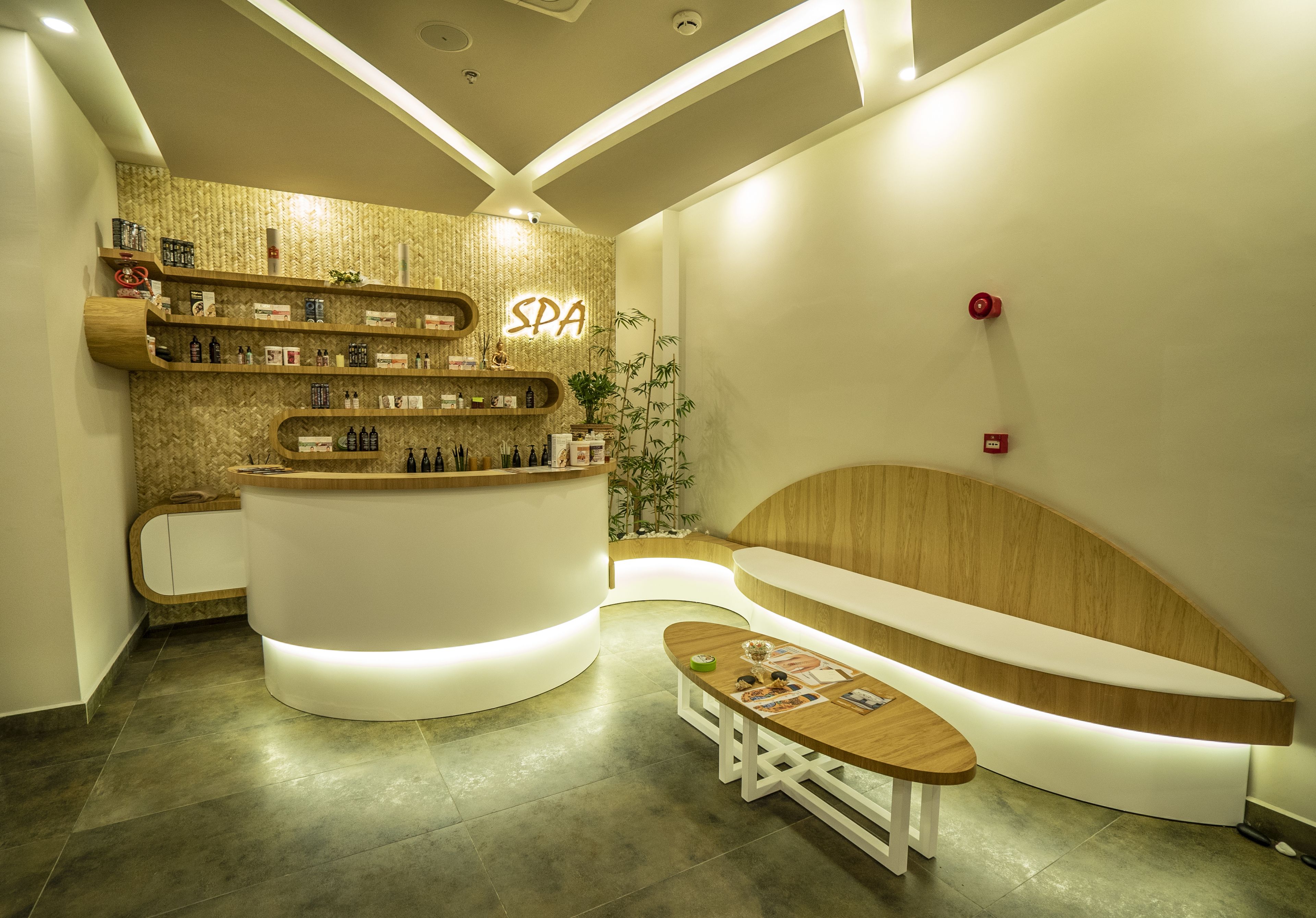 Spa reception
