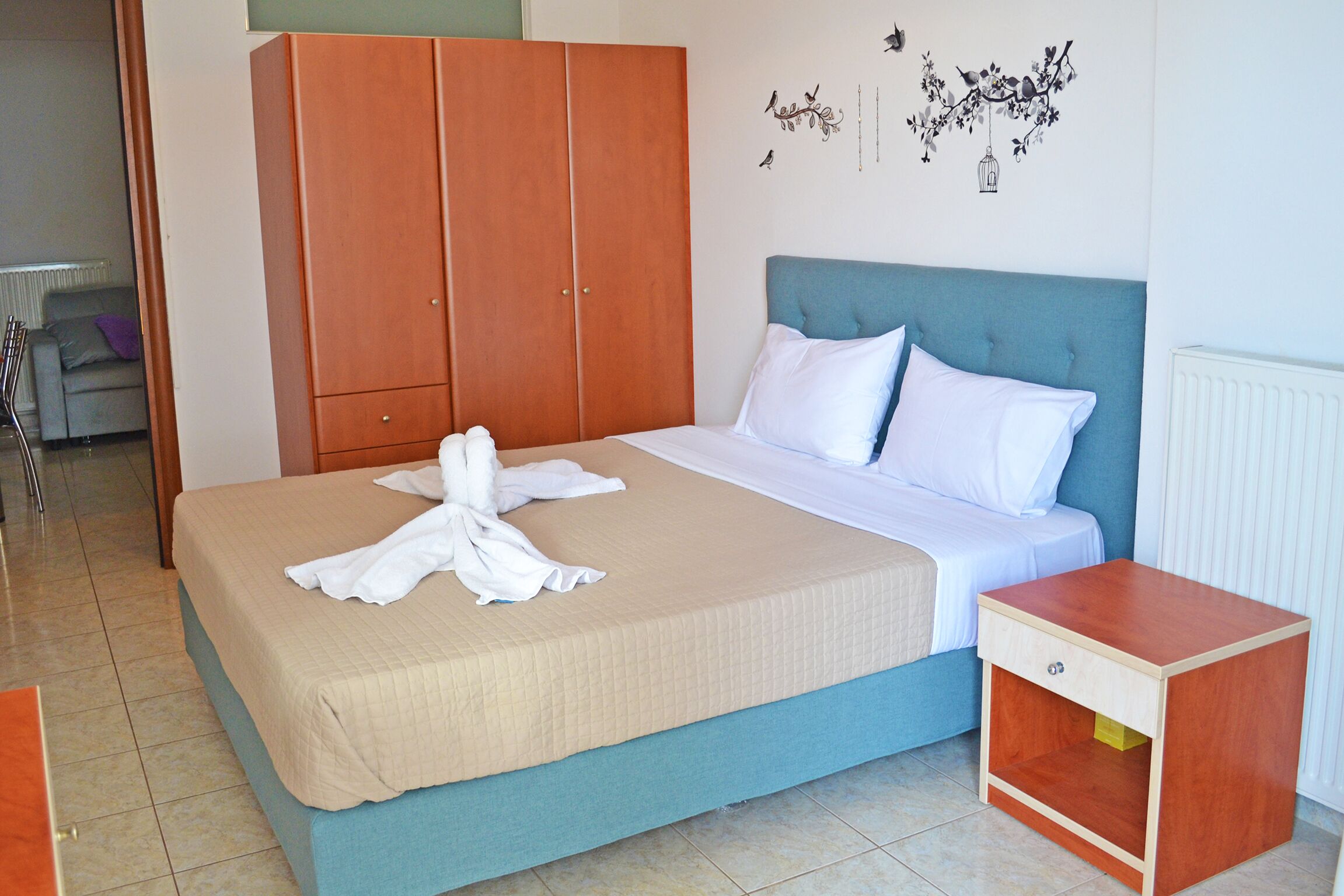 1 makuuhuone, silitysrauta/-lauta, Wi-Fi, vuodevaatteet