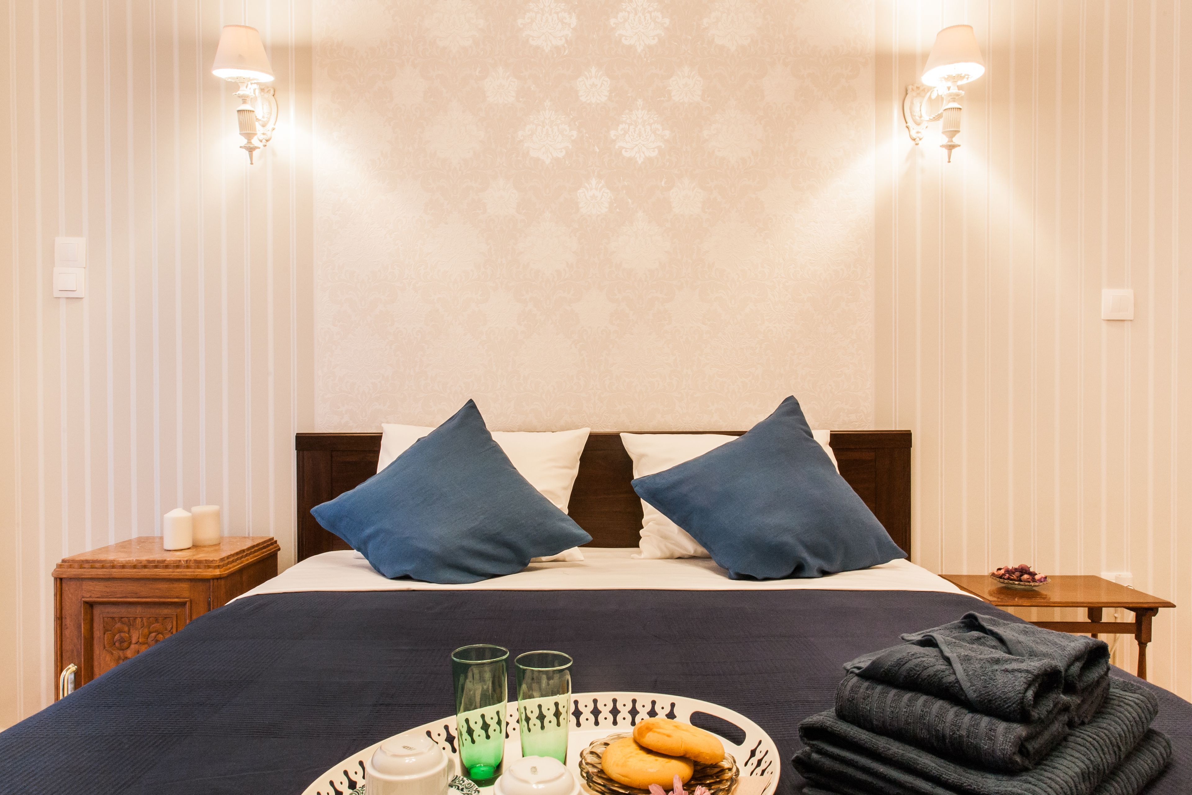 아  파트, 침실 2개 | 2 개의 침실, 책상, 방음 설비, 다리미/다리미판