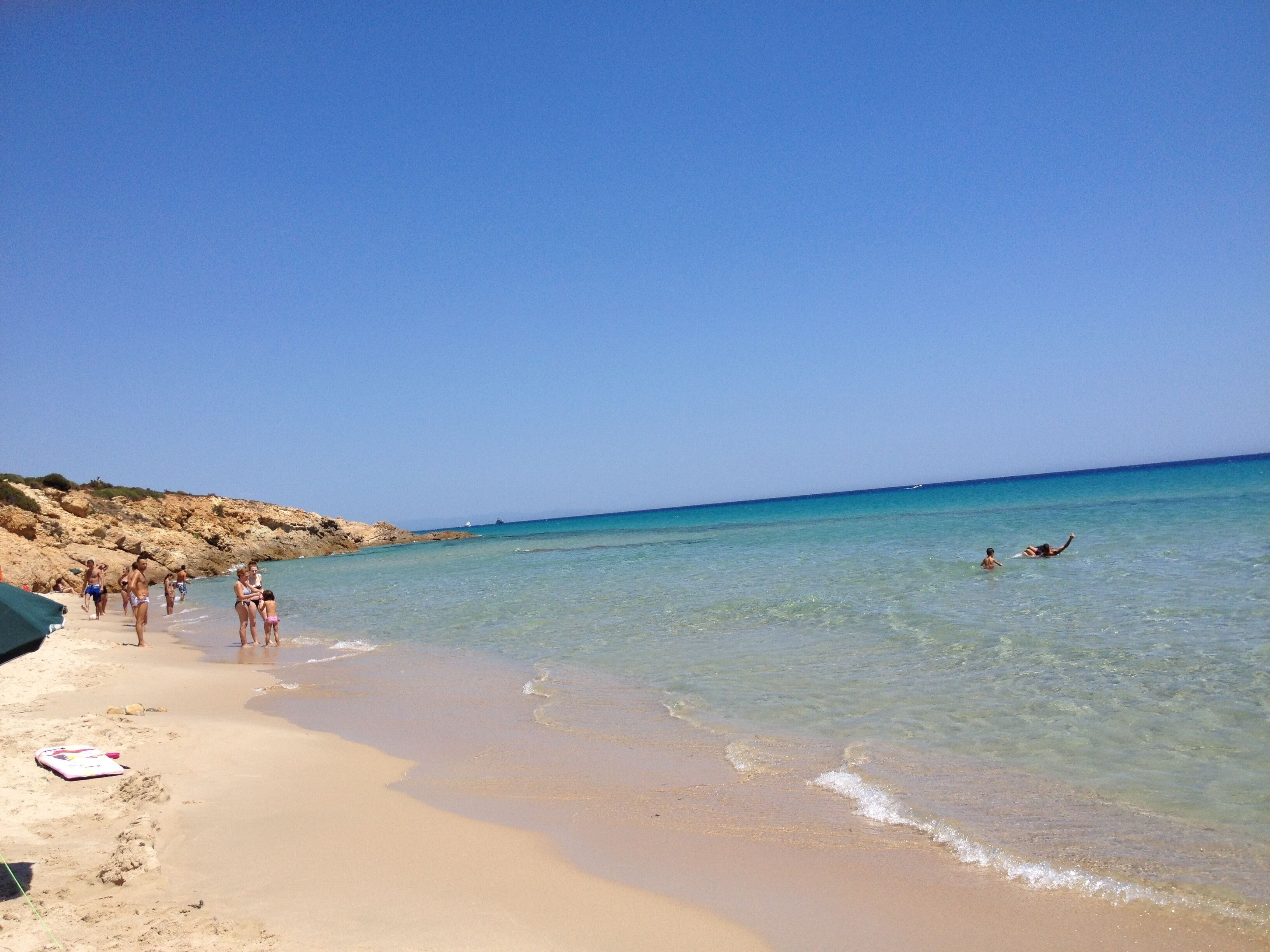 In Strandnähe, Liegestühle, Strandtücher