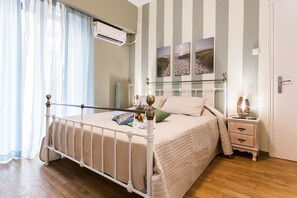 Apartment, 1 Bedroom | 1 bedroom, in-room safe, iron/ironing board, free WiFi