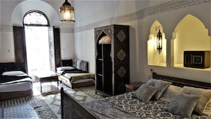 Comfort Quadruple Room, Garden View