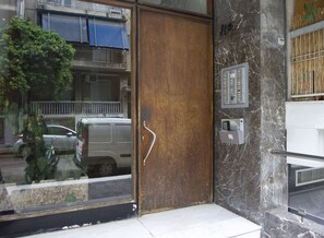 Entrée de l’hébergement