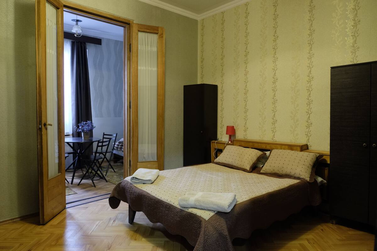 Family Quadruple Room, Multiple Beds, Non Smoking, Mountain View | Egyptian cotton sheets, premium bedding, down comforters, minibar