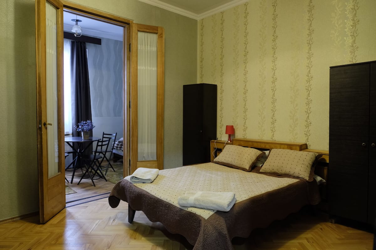 Familien-Vierbettzimmer, Mehrere Betten, Nichtraucher, Bergblick