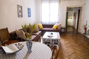Apartment, 2 Bedrooms (Big) | Living area | Flat-screen TV - Apartments Main Street (Belgrade)