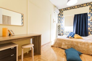 Apartment, 3 Bedrooms | Soundproofing, iron/ironing board, free WiFi, bed sheets - Central cozy apartment (Athens)