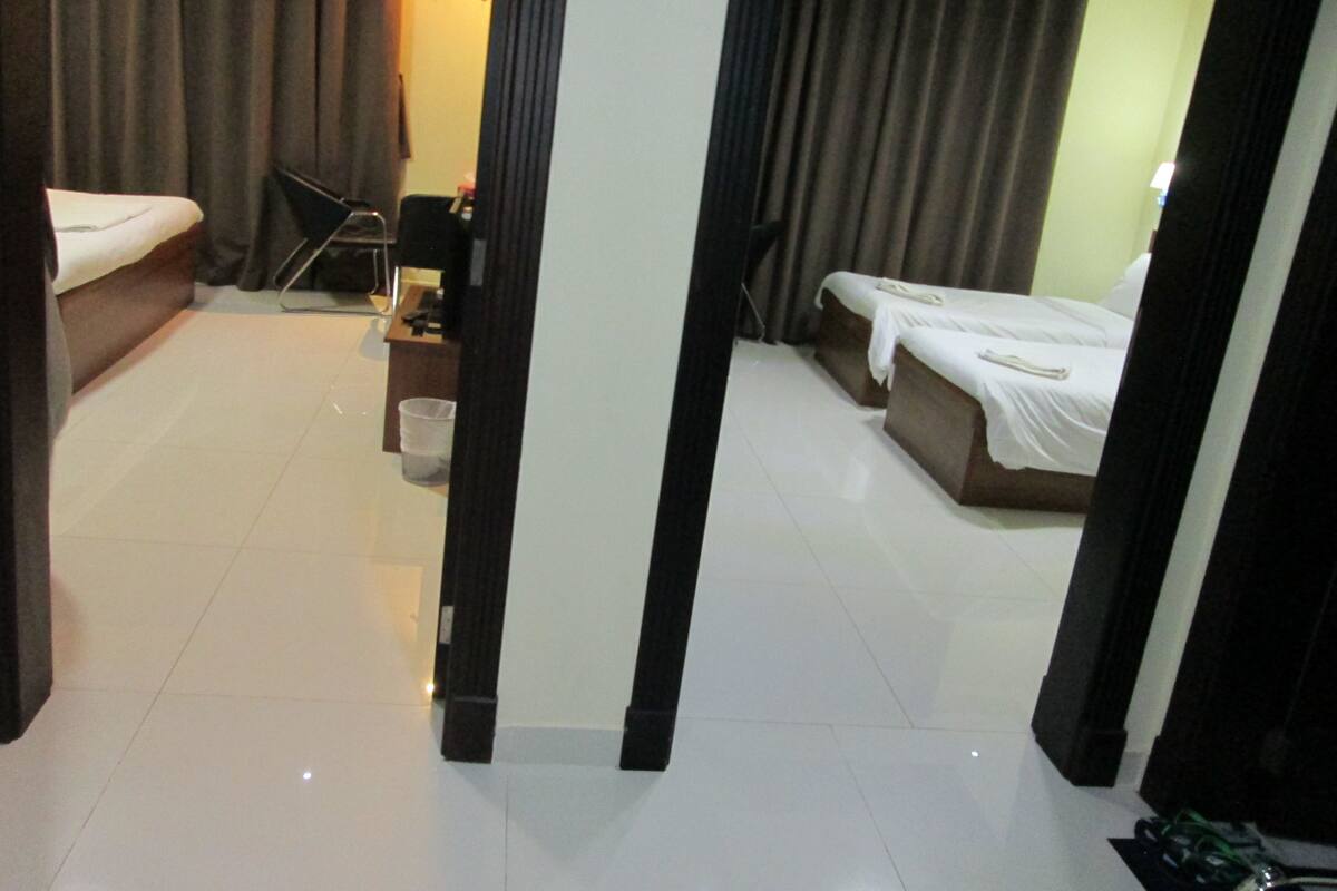 Suite, 2 Bedrooms | Blackout drapes, soundproofing, iron/ironing board, rollaway beds