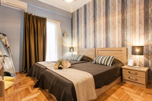 Apartment | 2 bedrooms, iron/ironing board, free WiFi, bed sheets - Central Quiet Safe Apartment (Athens)