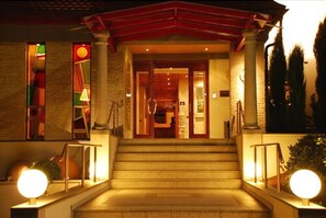 Entrada de la propiedad