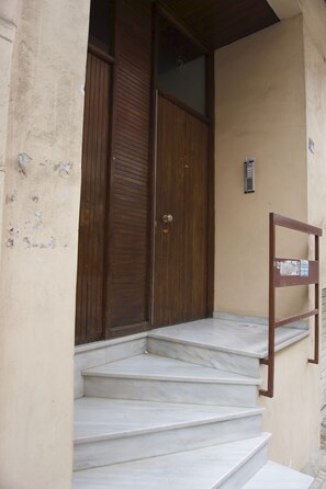 Entrada de la propiedad