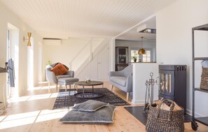 Fernseher, Kamin