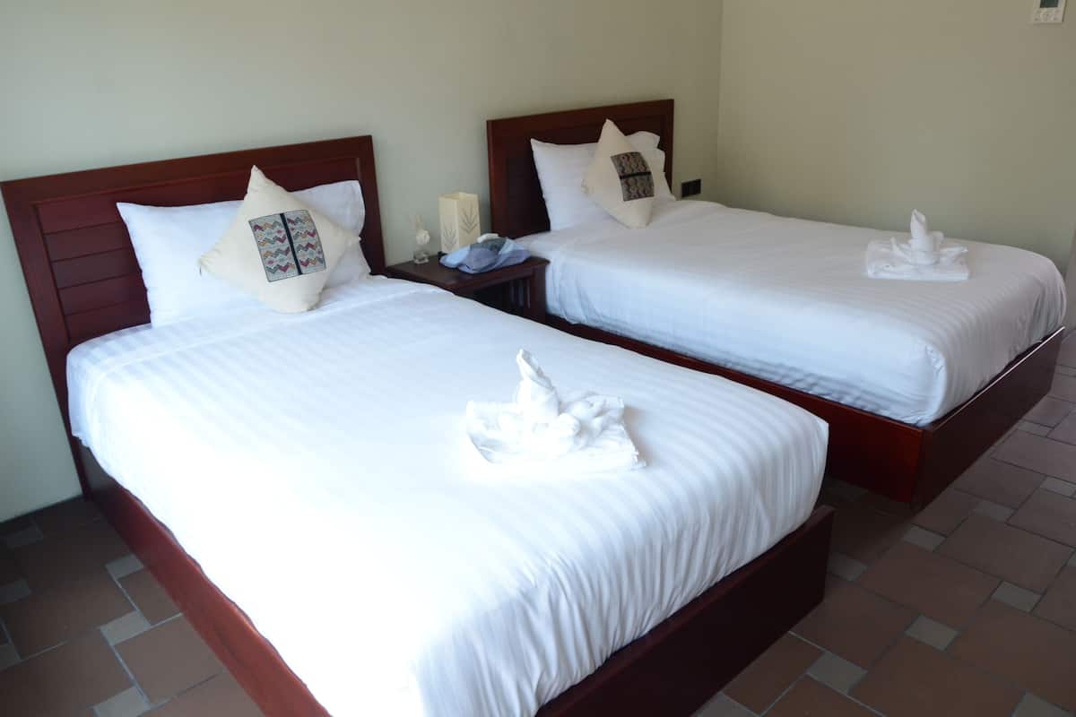 Habitación Deluxe con 2 camas individuales, 2 camas individuales | Ropa de cama de alta calidad y edredones de plumas