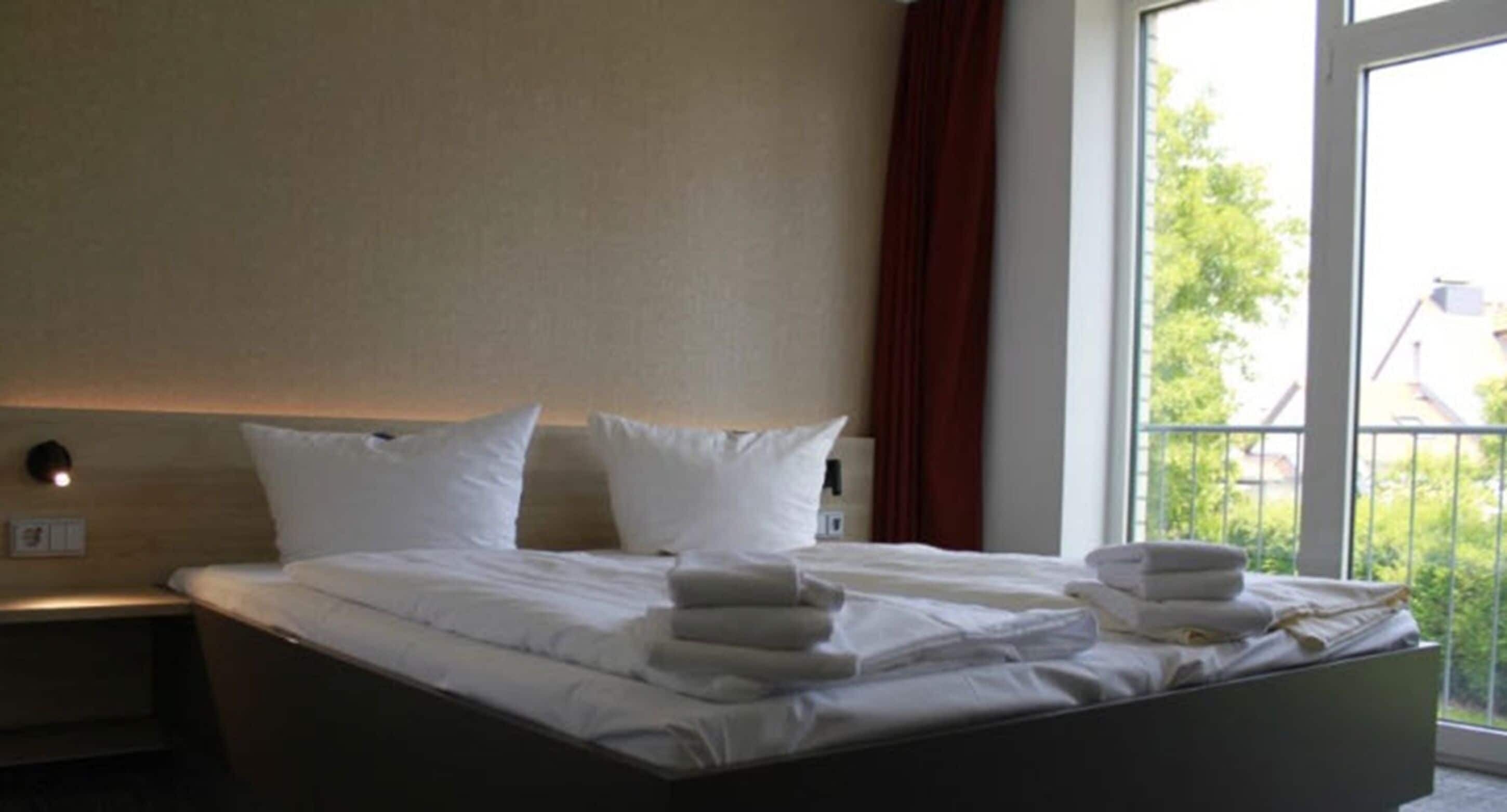 Hypo-allergenic bedding, desk, blackout curtains, iron/ironing board