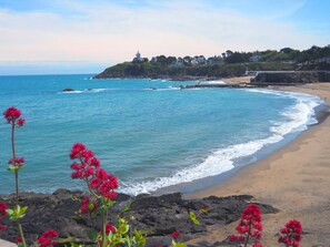 Una spiaggia nelle vicinanze