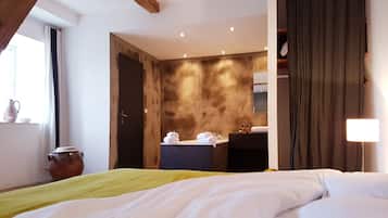 Chambre Double Exécutive, vue jardin (St Andoche) | Vue sur le jardin