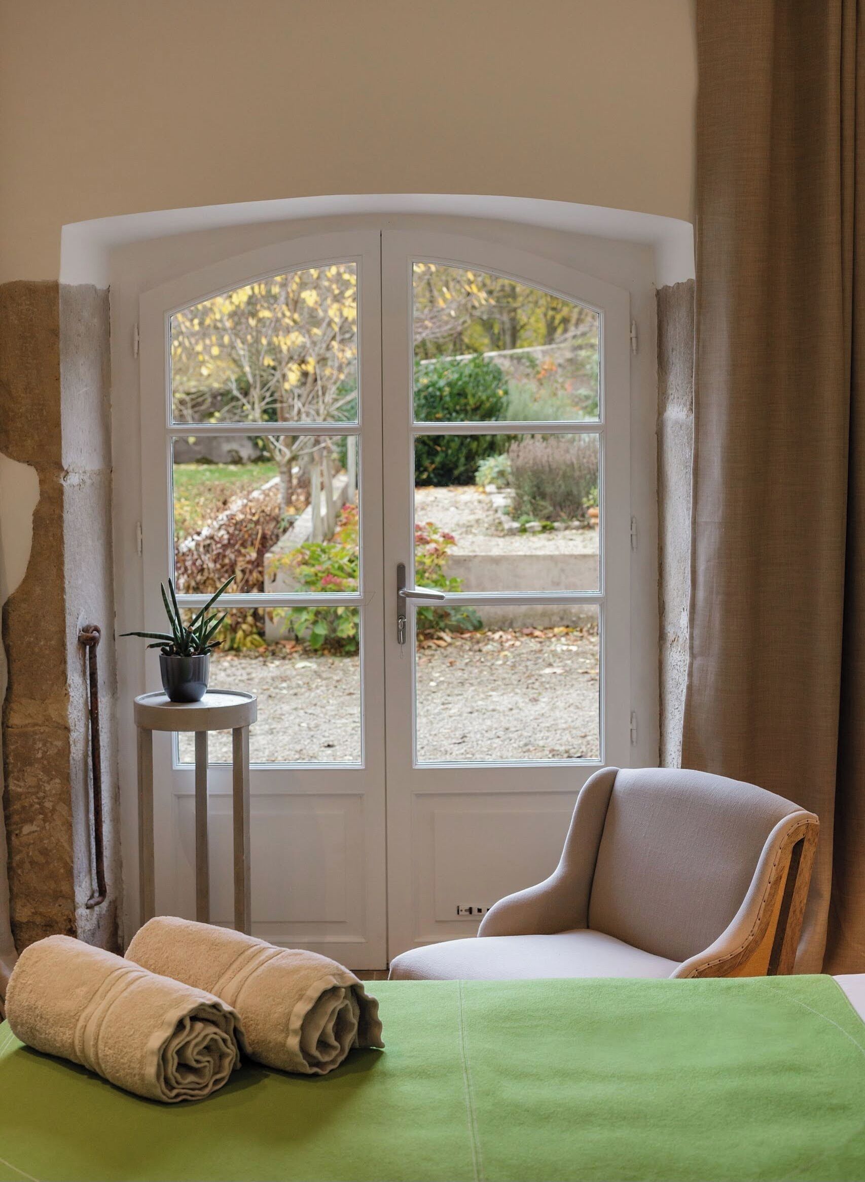 Junior suite, uitzicht op tuin (Saint Pierre) | Lakens van Egyptisch katoen, luxe beddengoed