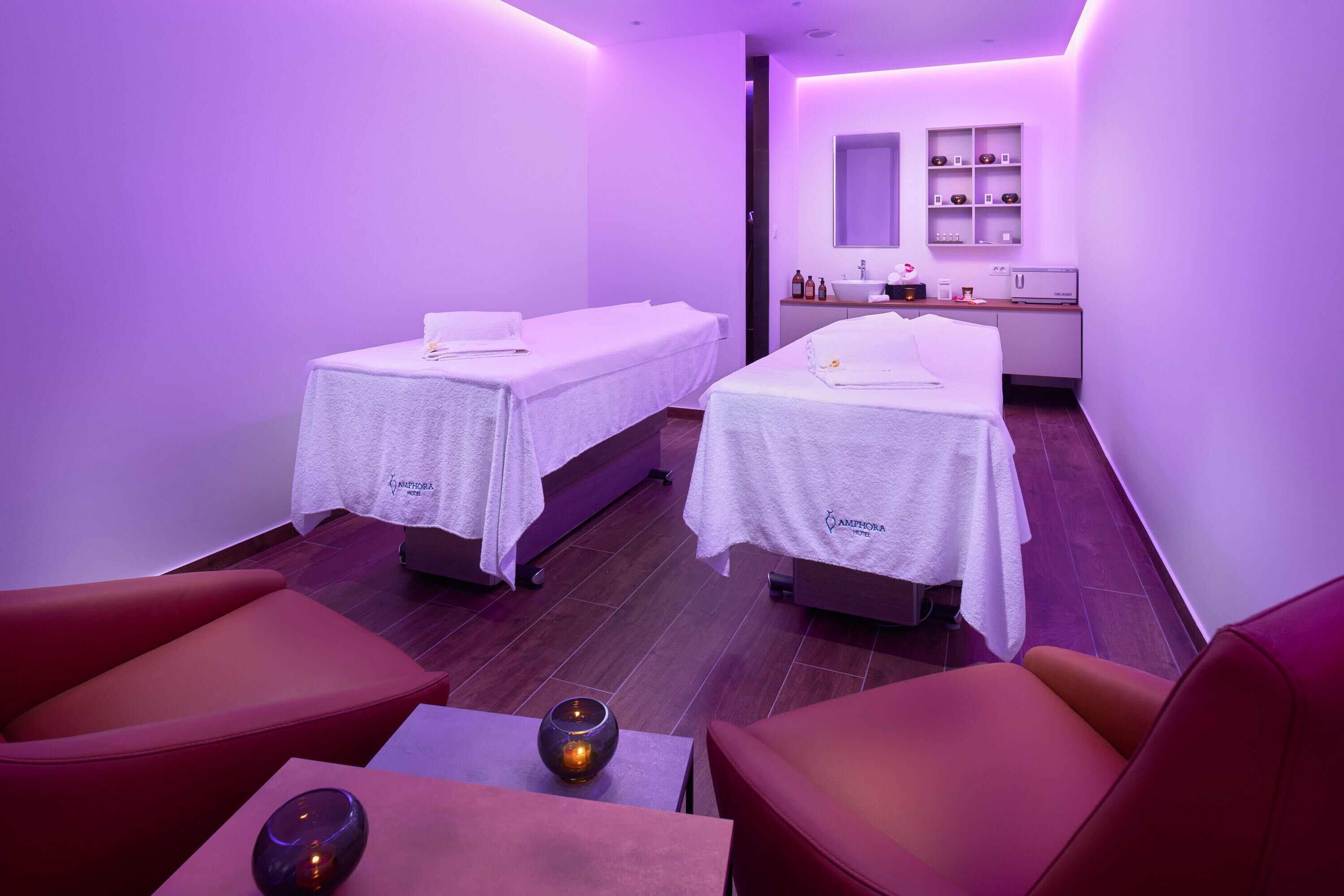 couples treatment room(s), sauna, steam room