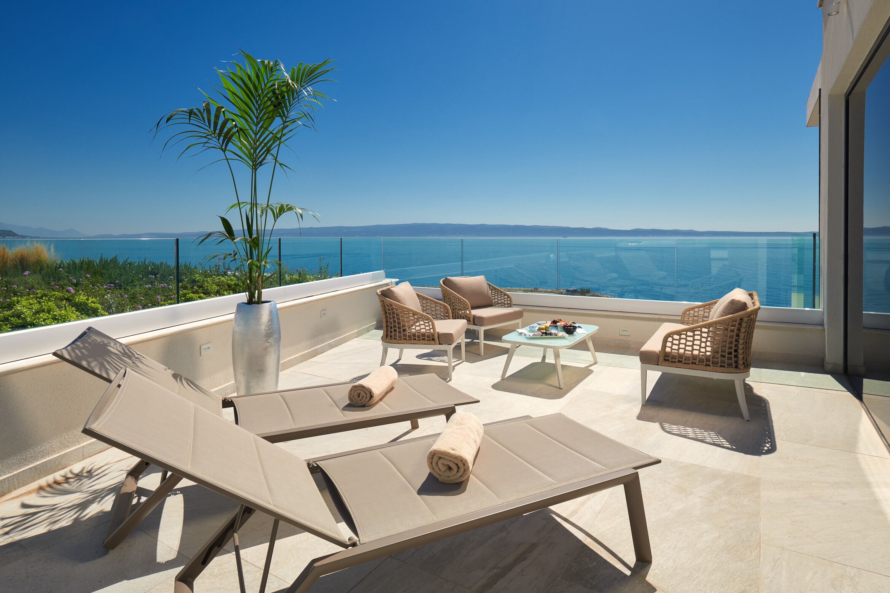 Suite – premium (Amphora) | Minibar, safe på rommet, skrivebord og blendingsgardiner