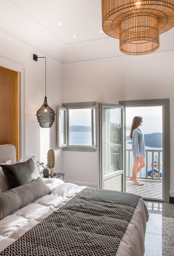 Honeymoon Suite, Hot Tub, Sea View | View from room