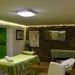 Sauna, body treatments, 3 treatment rooms