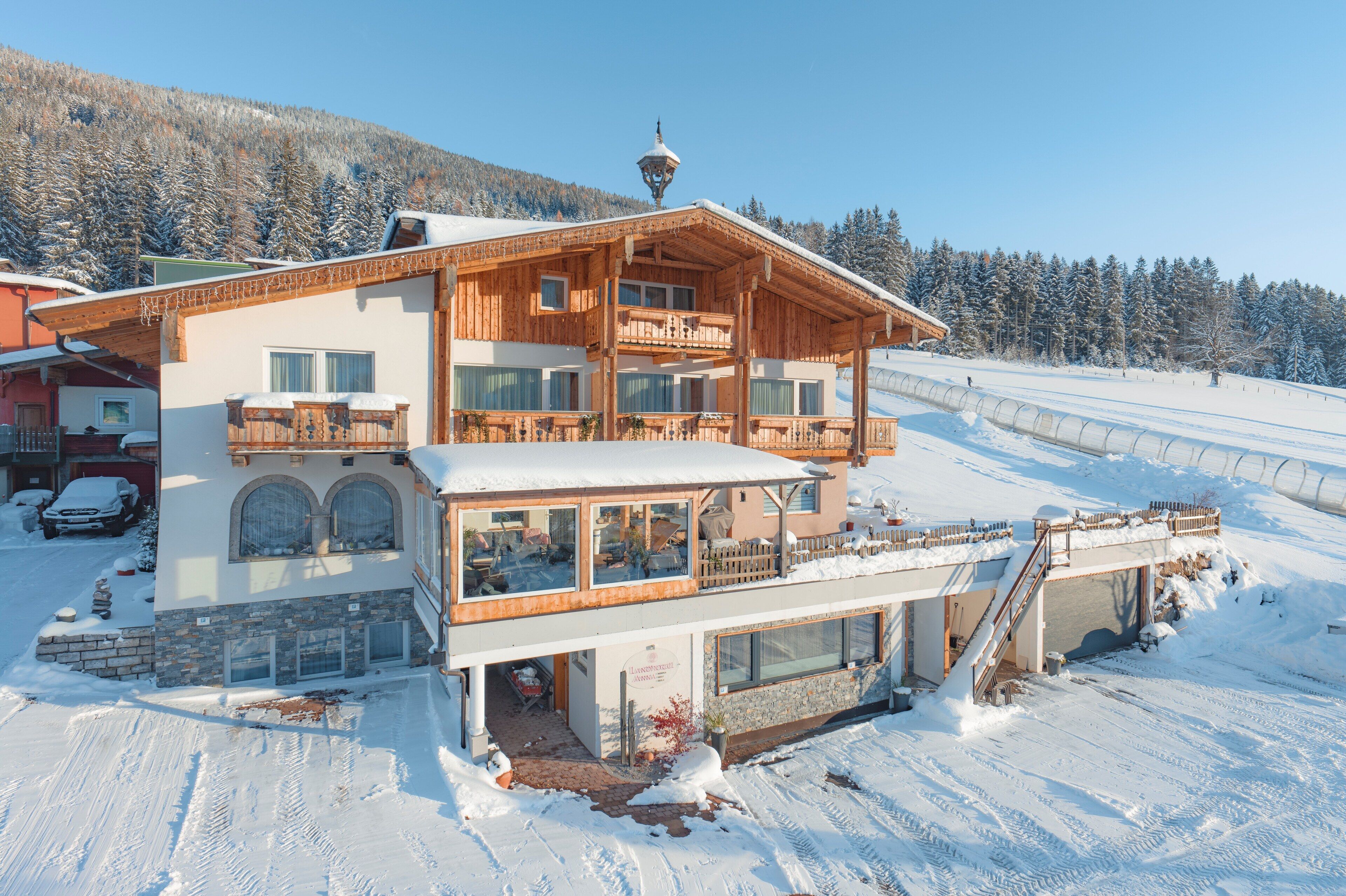 Façade de l’hébergement