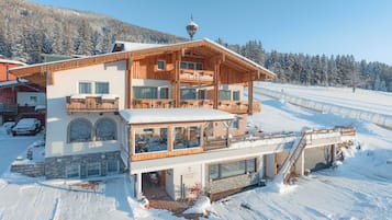 Fassade der Unterkunft