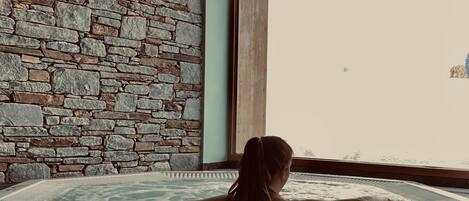 Bain à remous intérieur