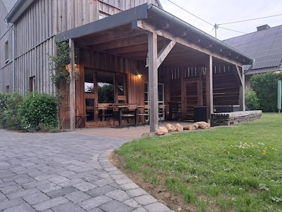 Ferienhaus Steffens - historic half-timbered house near the Geierlay