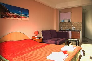 Classic Studio, 1 King Bed, Lake View