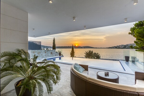 Außenpool, beheizter Pool