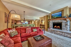 Townhome, 3 Bedrooms | Living area - Luxury Three Bedroom Mountain Escape at Kirkwood Townhouse by RedAwning (Kirkwood)