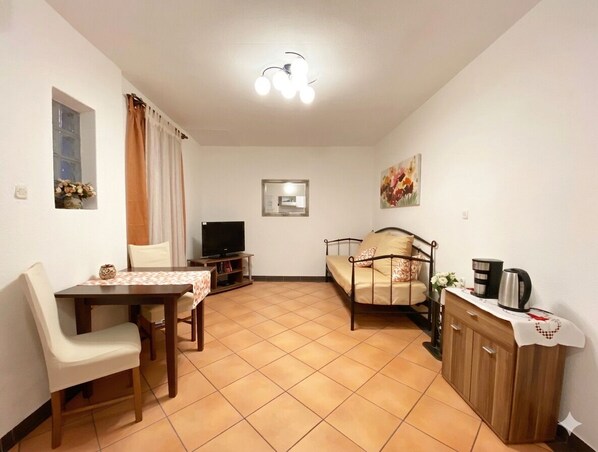 Apartment, 1 Schlafzimmer | Wohnbereich