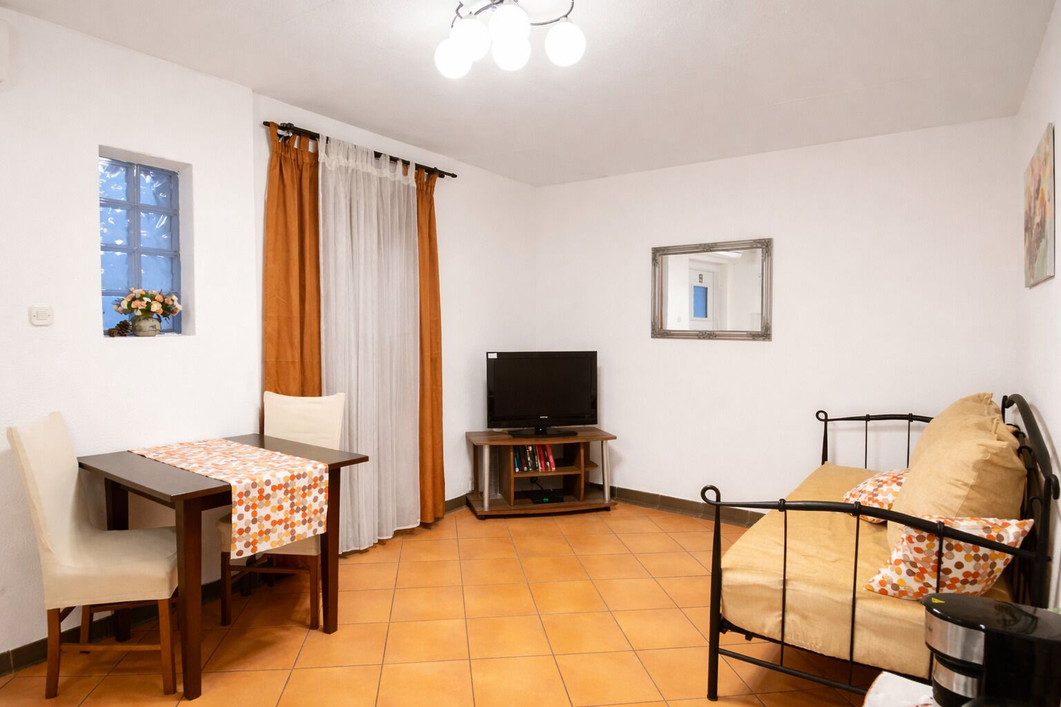 Apartment, 1 Bedroom | Living area | Flat-screen TV