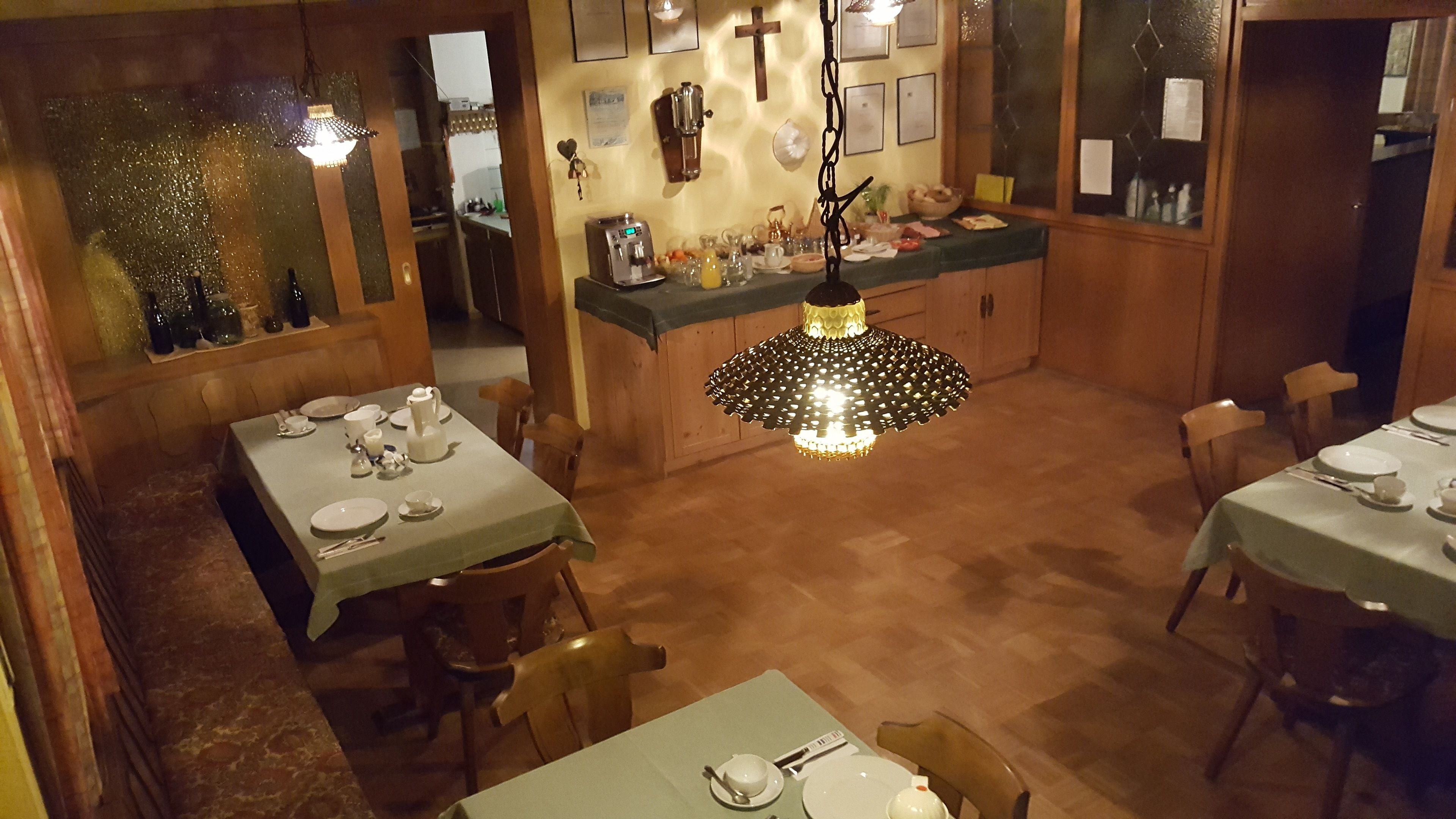 Daily buffet breakfast (EUR 8 per person)