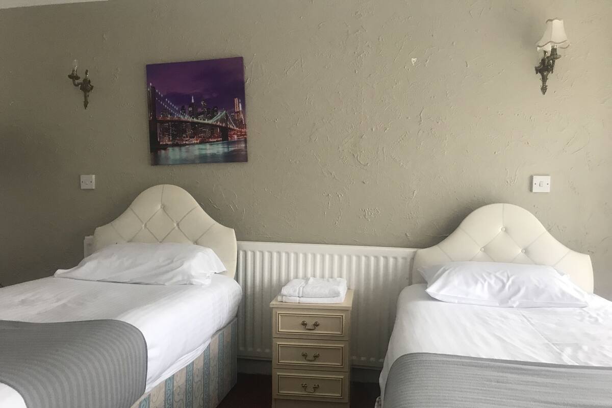 Basic-Zweibettzimmer, 2 Einzelbetten, Nichtraucher