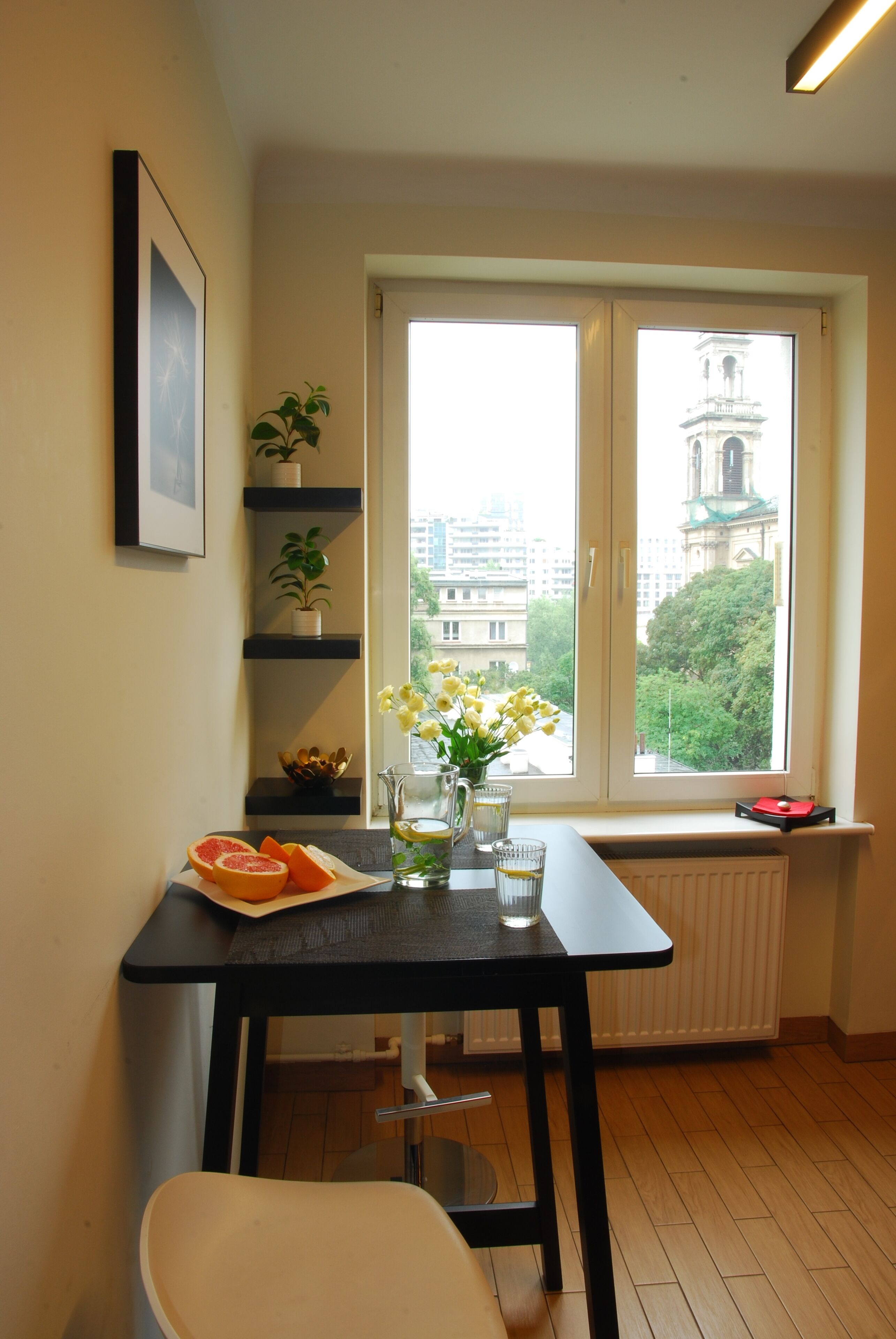 Deluxe-Apartment, Stadtblick | Esszimmer