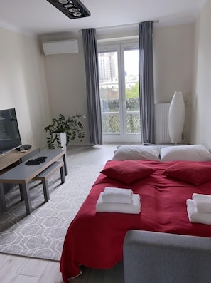 1 habitación, sábanas de algodón egipcio y ropa de cama de alta calidad