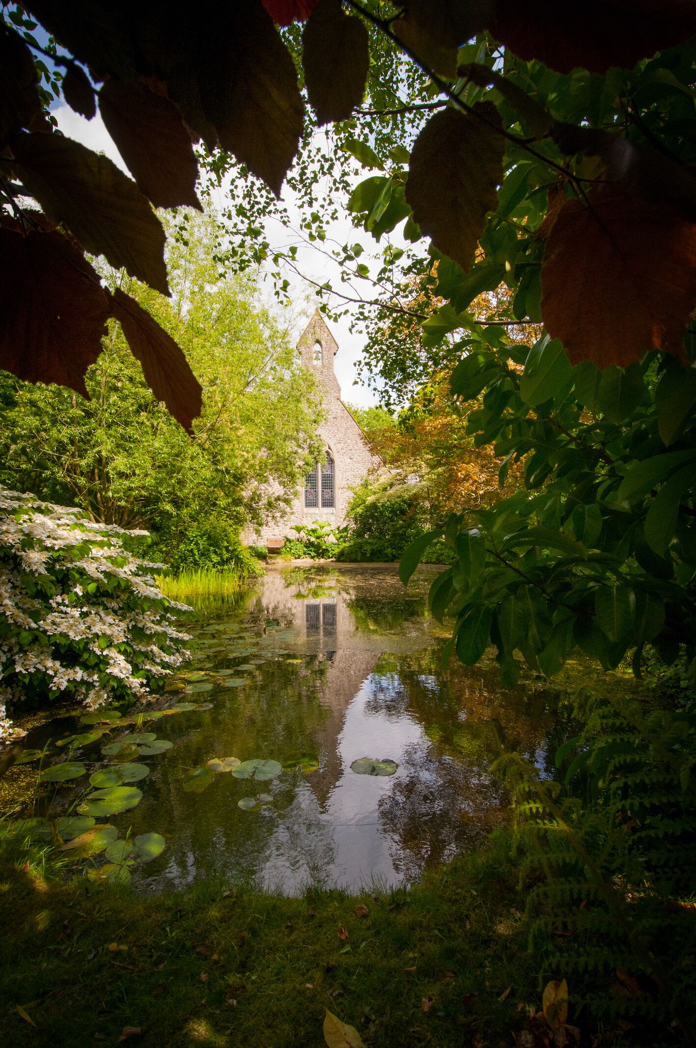 The Old Church, which you pass on your way to All Saints Cottage