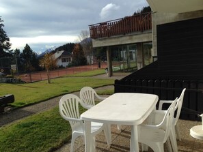 Standard-Studio, Poolzugang, Gartenblick | Terrasse/Patio