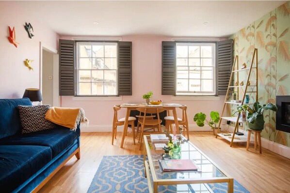 公寓, 1 张特大床和 1 张沙发床, 无烟房 | 酒廊