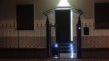 Entrada de la propiedad