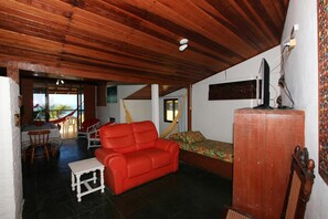 Living area - Pousada Hibisco (Bombinhas)