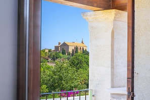 Vue depuis lâhĂ©bergement