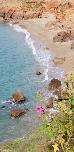 T3 Mont Saint Clair, Blick auf das Meer und den Teich, in einem herrlichen Park.