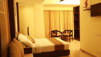 1 habitación, escritorio, cortinas blackout y sistema de insonorización